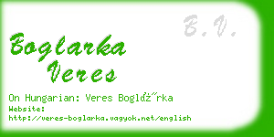 boglarka veres business card